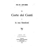 La Corte Dei Conti E Le Sue Funzioni Paperback, Createspace Independent Publishing Platform