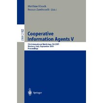 Cooperative Information Agents V: 5th International Workshop CIA 2001 Modena Italy September 6-8 2001 Proceedings Paperback, Springer