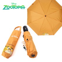디즈니 디즈니[클로하우저]주토피아3단완자동 3단우산