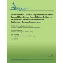Department of Defense Implementation of the Federal Data Center Consolidation Initiative: Implications..., Createspace Independent Publishing Platform