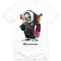 트렌드밤 반팔티 그래픽티셔츠 20수 3XL 19_swag skull W