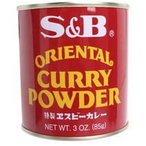 S&B 오리엔탈 커리 파우더, 85g, 1개