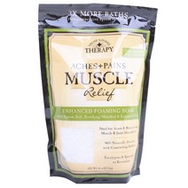 빌리지내추럴스테라피 에이크+페인 머슬 릴리프 인핸스드 포밍 소크 입욕제, 1020.6g, 1개