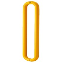 남선 강화도어손잡이 YJ184 25MM P-340mm 노란색 목문 유리문 철문 가마찌 중문