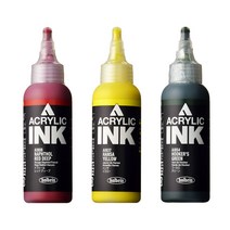 홀베인 아크릴잉크 (HAI) 100ml 낱색 B (색상선택), I858 BAMBOO GREEN