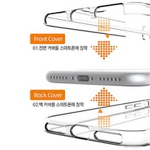 사은품 강화필름+전자파차단스티커 엘지G6 LGG6 엘지V30 LGV30 엘지Q6 LGQ6엘지G7 LGG7 360도 전 후면 풀커버 투명 젤리 휴대폰 케이스