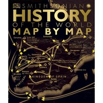 (영문도서) Smithsonian: History of the World Map by Map Hardcover, DK Publishing (Dorling Kindersley)