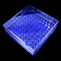 클라이오 박스 cryo box 25holes 81holes 100 holes 크라이오 냉동 저온 냉장 hole vial 재질 액체 질소 보관 rack 바이알, 100칸