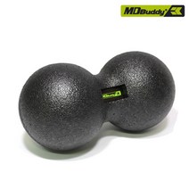 엠디버디 땅콩볼 블랙 EPP 마사지볼, 블랙 12cm, 1개