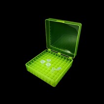 바이오로드 1.5ml 마이크로튜브 보관 랙 박스 100홀, 1개+스티커증정