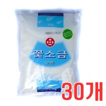 오복식품 꽃소금, 500g, 30개