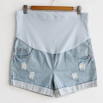 마더라이크 JS.0119 롤업찡반바지- 빅사이즈 여성의류 임부복