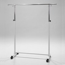 프리미이동식900행거/이동식행거/행거/수납/정리, 검정