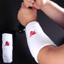 어태커 야구손목밴드 ATBB-17 1개입 엘보아대, 3번 하늘색