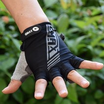 지맥스 진동방지 여성 라이딩 반장갑 I 등산 자전거 스포츠 레져, 블랙