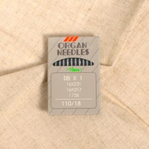 (ORGAN) 공업용 미싱바늘 110/18 10pcs