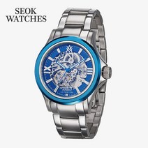에이커츠 남자 오토매틱 메탈 시계AK90