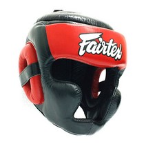 HG13 Diagonal View Head Guard-Full Head Cover 페어텍스 스파링용 헤드기어, 블랙