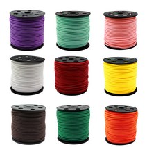 영재몰 가죽끈롤 100야드 샤무드끈 가죽목걸이 가죽팔찌재료 가죽공예, 흰색, 1롤