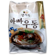 [풀무원] 생가득 아빠우동(4인분), 768g, 1개