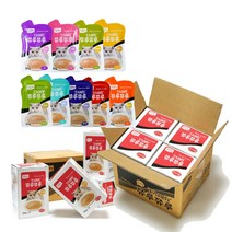 테비 쮸루쮸루 30g 48개 1박스 파우치, 48개입, 게살