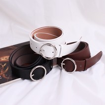 이프유 꼬까신 여성 캐주얼 실버 링 벨트 WS-001