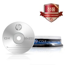 HP CD-R 52X 700MB 10p + 케익 케이스