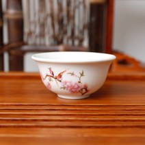 낙씨 [2015030] 수점도화 도자기 개완, -