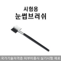 노아코스메틱 피부미용사 실기재료 - 눈썹브러쉬, 1개, 단품
