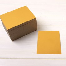 달곰베이킹 쿠키봉투받침 골드 100장