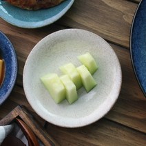 오반자이 앤티크 접시 13cm 일본 그릇 식기, 오트밀