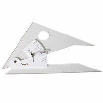 산키스]각도자(약간뜨느현상은 불량이 아닙니다) 삼각자, 1개, SK-AT-30-1 3.0T x 30cm