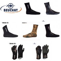 부샤 프리다이빙 삭스 장갑 모음, 선택4. 2mm 록시 컴퍼티션 삭스 M/L(255-270mm)