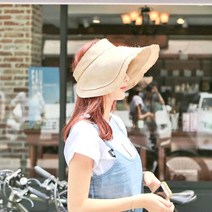 [자루앤코] SU18-프랑소아즈 여름모자 밀짚모자 왕골모자 바캉스모자