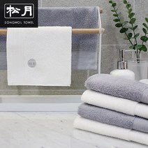 송월타월 호텔컬렉션 클래식 핸드타올 1장, 연회색