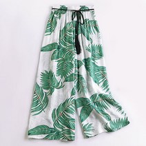 마더라이크 JS.0805야자수해변통바지