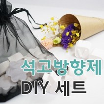 키트 팩토리 석고 방향제 만들기 세트(향낭), 12-라임바질만다린