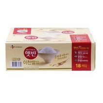 햇반 이천쌀밥 210g 18개입, 18개