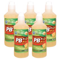 PB 1 플러스 업 다목적 세정제 교체용 1000ml, 5개