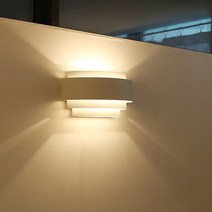 조명나무 바벨벽등(라운드) LED벽등 실내벽등 인테리어벽등 무드등 벽조명 벽등, 화이트-촛대구(노란빛)