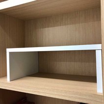 [oxmall] ㄷ자선반, 화이트, 1개