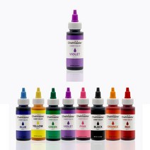 셰프마스터 지용성 초콜릿 앙금 사탕 파우더색소 레드 3g, candy violet 57g