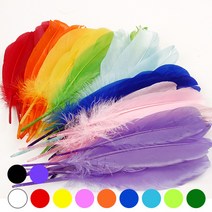 KY I&D 1000깃털(대) 새깃털 꿩깃털 깃털장식만들기재료, 1000깃털(대)검정