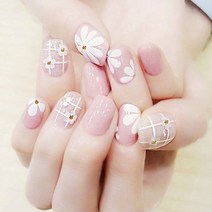 잇템샵 젤 네일스티커 셀프 네일아트 네일패치 붙이는 네일 손톱스티커, 1개, c108오늘은너의꽃