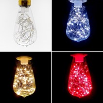 포커스 LED 카오스 에디슨전구 ST64, 주광색(흰색빛), 포커스LED카오스ST64_1.5W