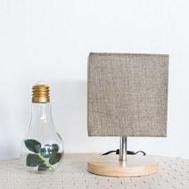 다올라이팅 베이직 스탠드(무료배송 LED램프증정) 스텐드조명, 원형받침(원형갓 연베이지)