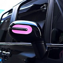 INBES 더뉴 레이 전용 사이드미러 몰딩 카본 데칼스티커 백미러 튜닝 악세사리 용품, 더뉴레이 사이드미러 스티커 C타입