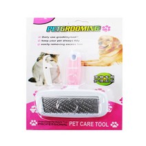 디에스 스토어 펫 마사지 브러쉬, 핑크, 1개
