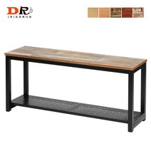 도리퍼니처 코지 벤치 의자 1 000 / 식당 대기실 업소 카페 커피숍 철제 2인 체어, 빈티지