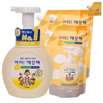 아이깨끗해 순 핸드워시 용기+리필, 1세트, 2050ml